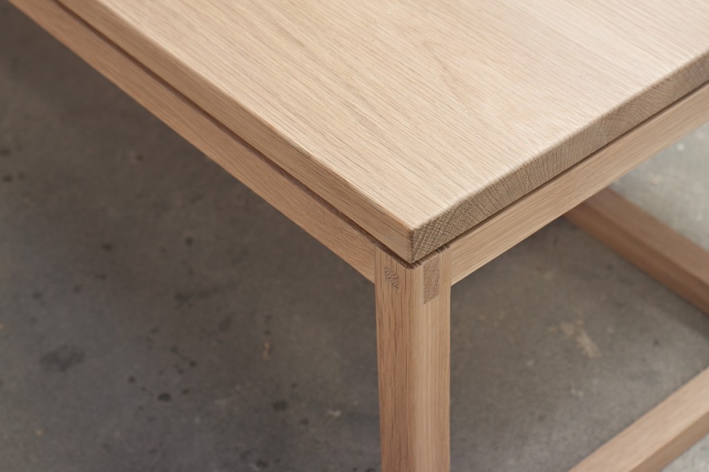 oak coffee table