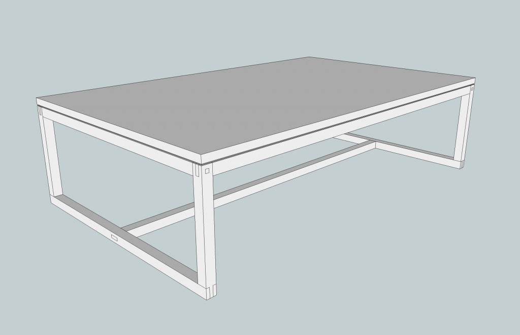 oak coffee table