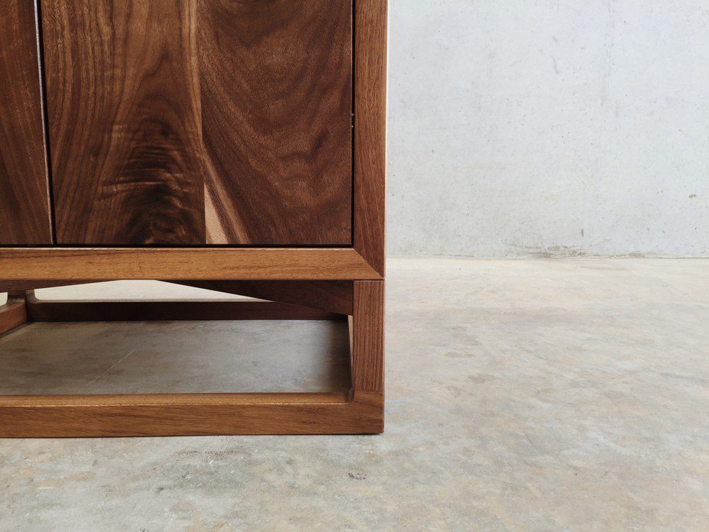 Walnut Whisky Cabinet
