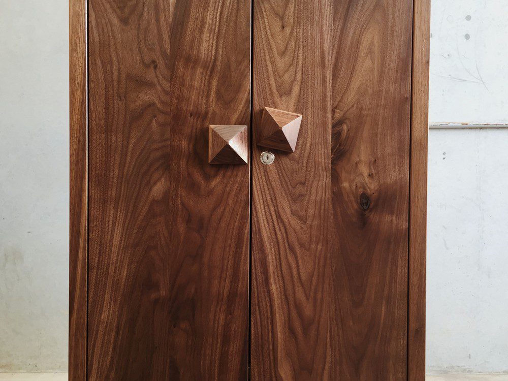 Walnut Whisky Cabinet