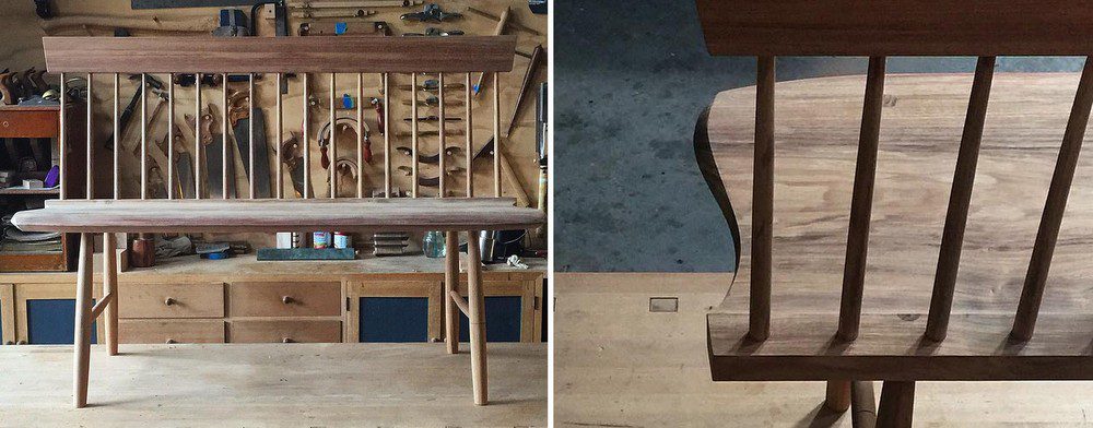 Shaker Meeting Bench by Cern Chandley