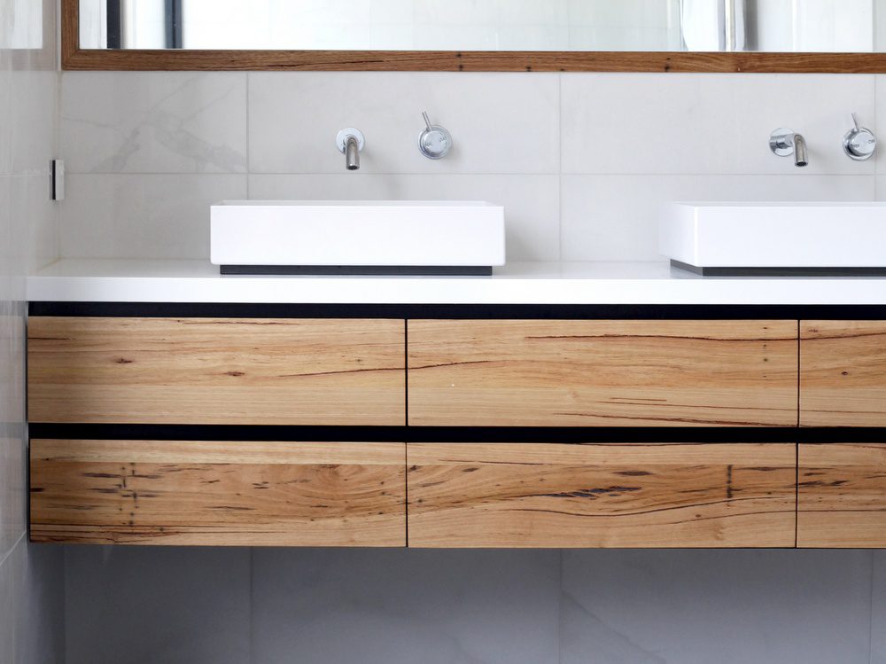Timber Bathroom Vanity