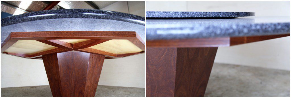 Stone Dining Table Details