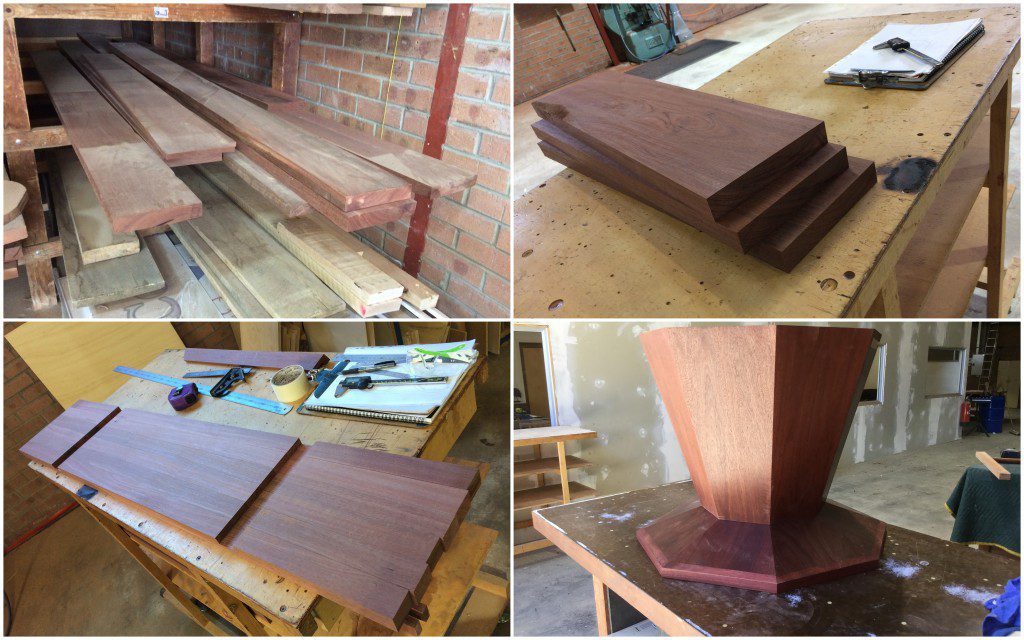 Custom Chinese Dining Table Jarrah Timber