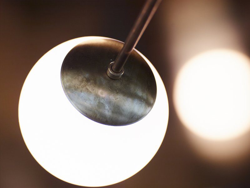 Brass Light Fittings by Asher Abergel