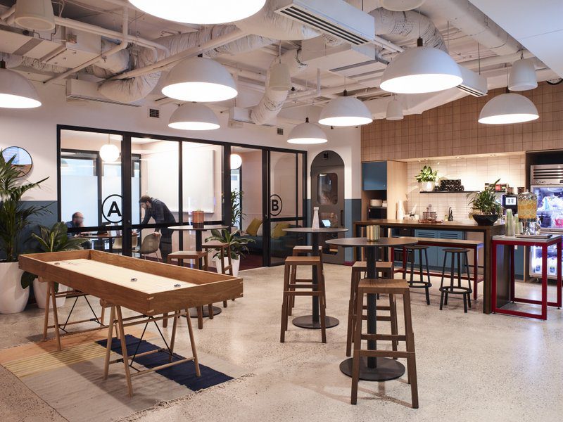WeWork Fitout Shuffleboard