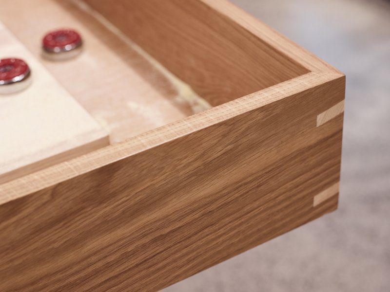 Jonathan West Shuffleboard Table Detail