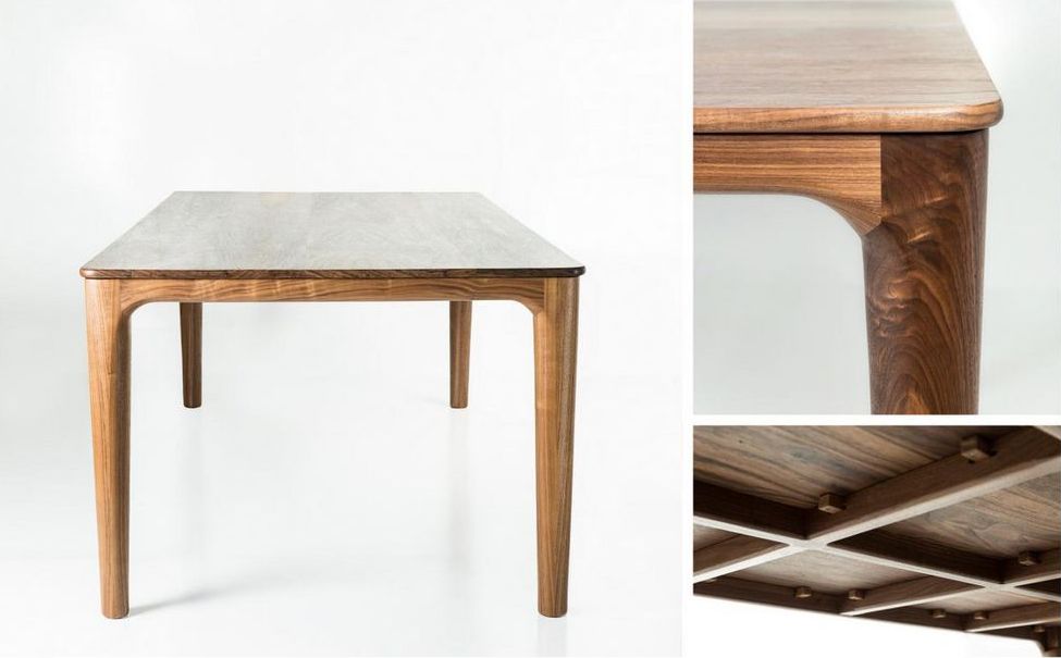 Custom Made Walnut Dining Table