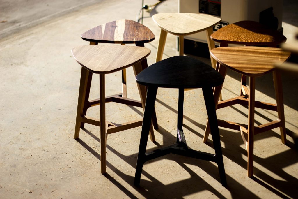 Stools by Lee Sinclair Design Co