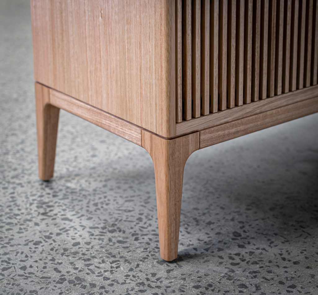 Tasmanian Oak Record Cabinet Details
